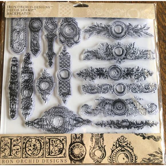 Backplates (Retired) 12x12 IOD Stamp